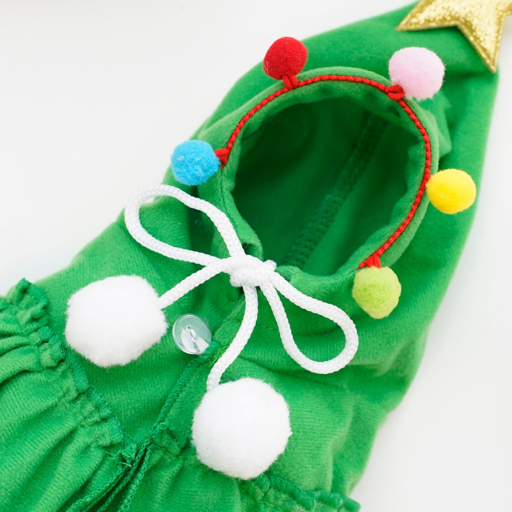Christmas Tree Design Warm Pet Cloak Cape