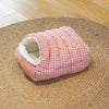 Convertible Flannel Pet Cave Bed