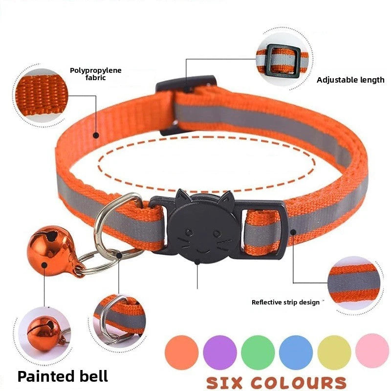 Reflective Safety Cat Collar