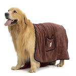 Absorbent Microfiber Pet Bath Towel