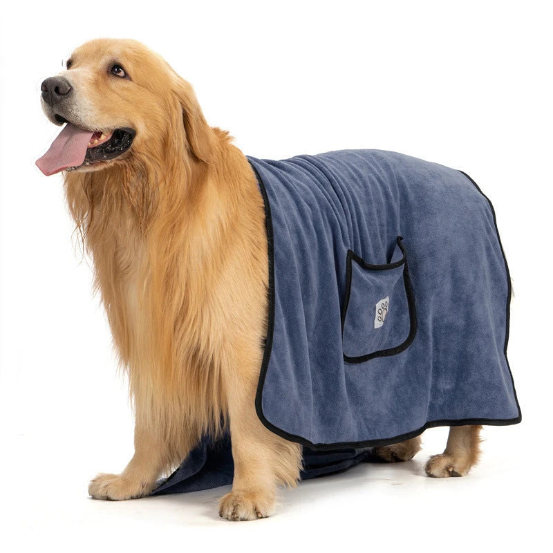 Absorbent Microfiber Pet Bath Towel