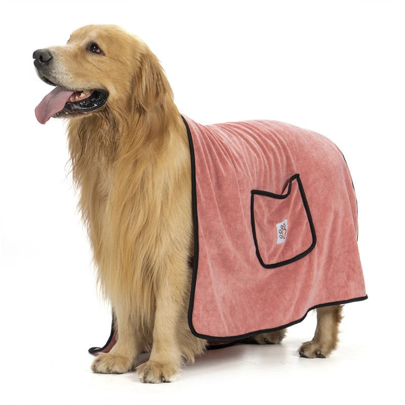 Absorbent Microfiber Pet Bath Towel