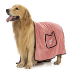 Absorbent Microfiber Pet Bath Towel