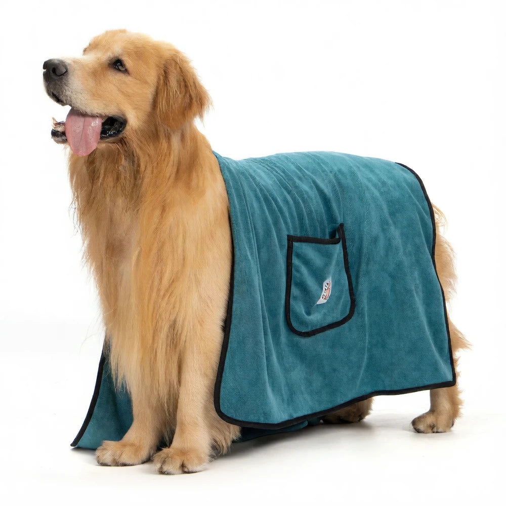 Absorbent Microfiber Pet Bath Towel