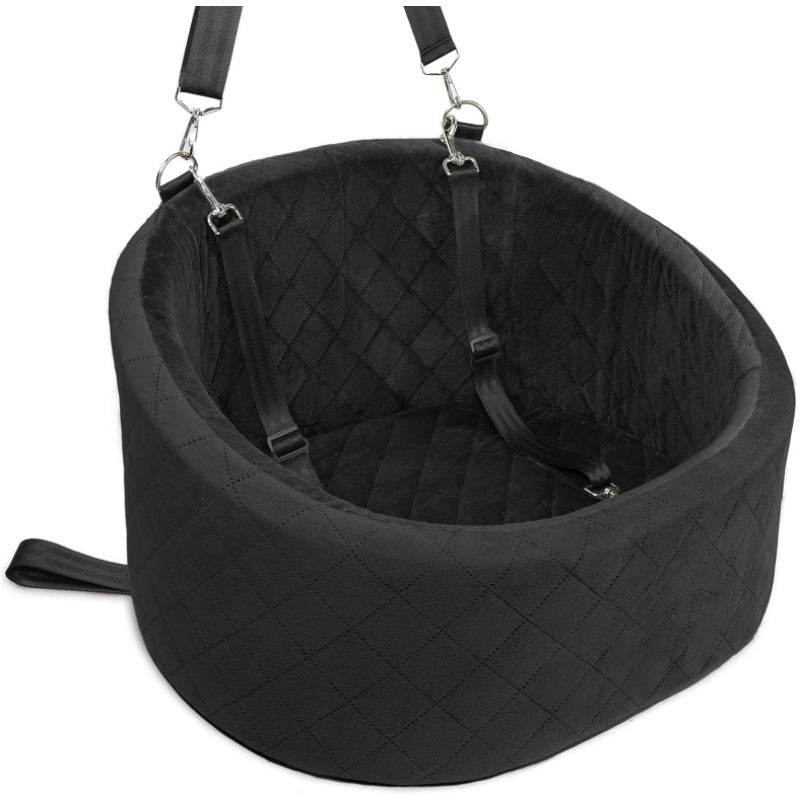 Car dog bed, small dog crate, portable pet carrier for cars