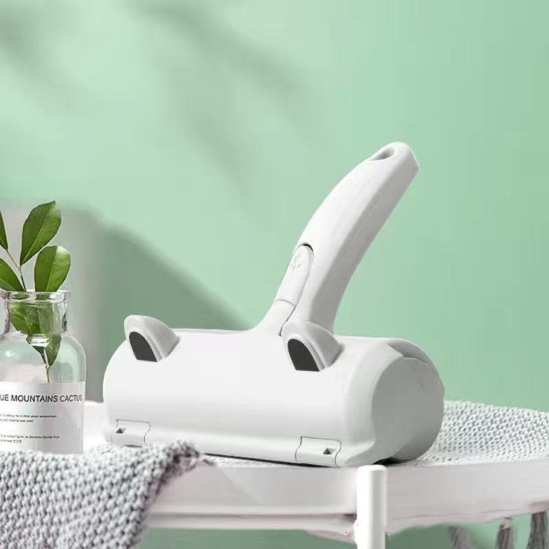 Frog Shaped Double-Sided Pet Hair Remover Brush