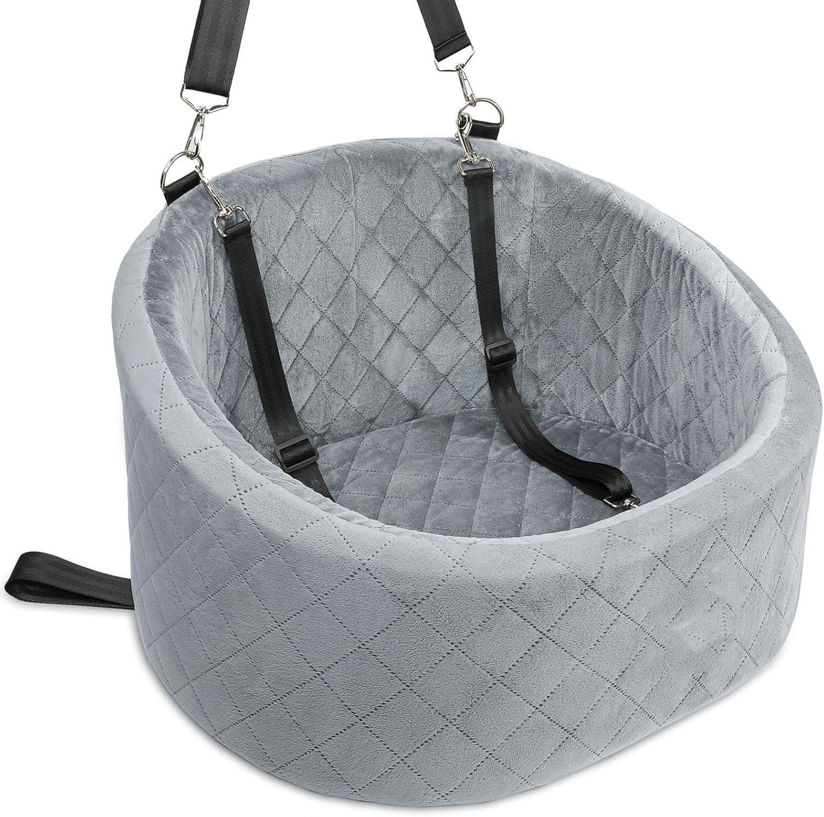 Car dog bed, small dog crate, portable pet carrier for cars