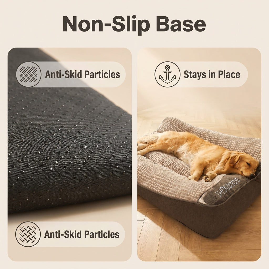 Dog bed sleeping pad is washable