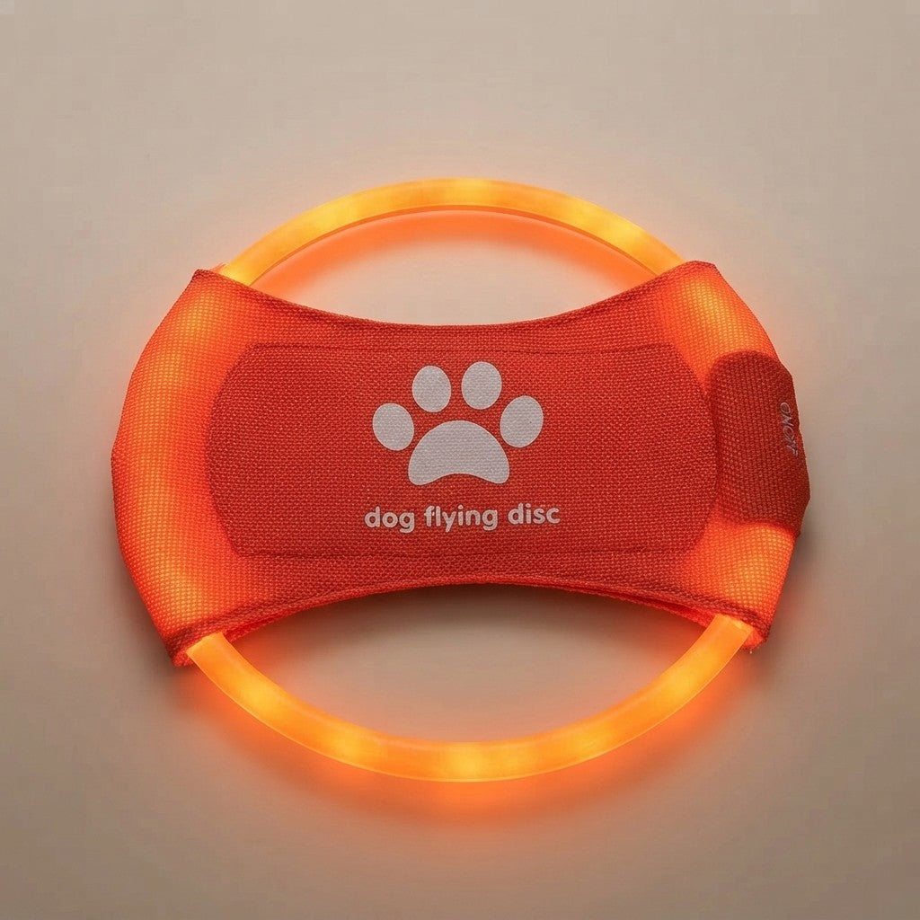 LED Rechargeable Dog Flying Disc