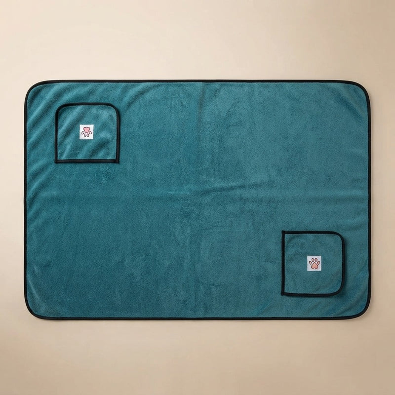Absorbent Microfiber Pet Bath Towel