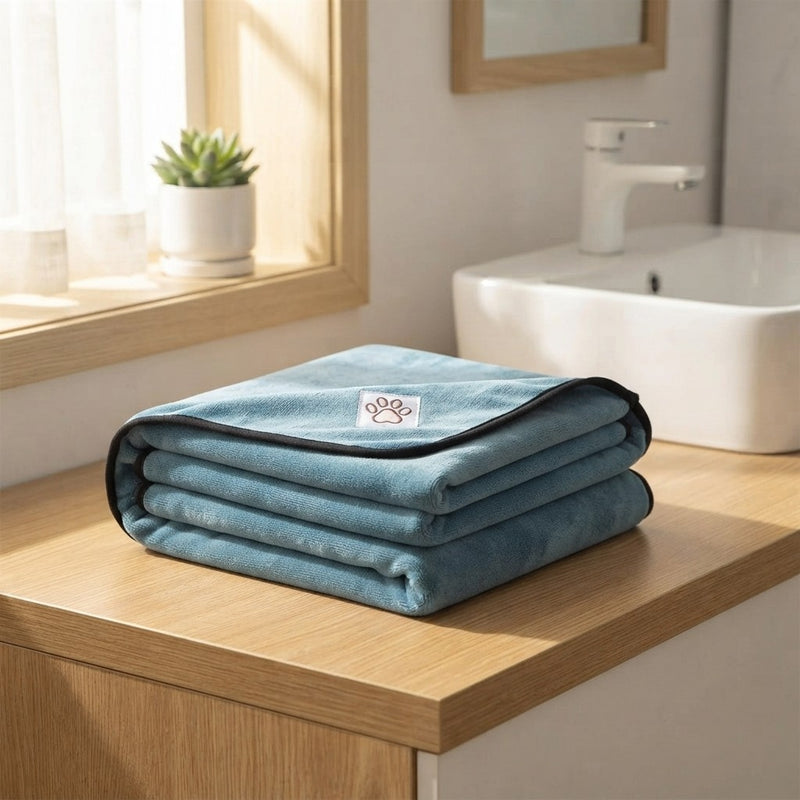 Absorbent Microfiber Pet Bath Towel
